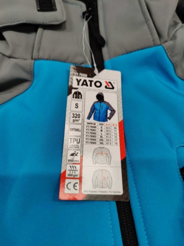1299773-18 Softshell jackets size S, work shoes size 39 & knee pads