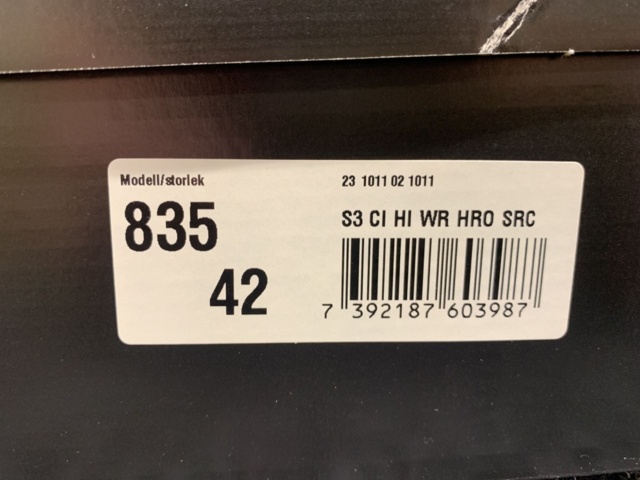 1425649-5 Skyddskänga Arbesko 835, Strl 42