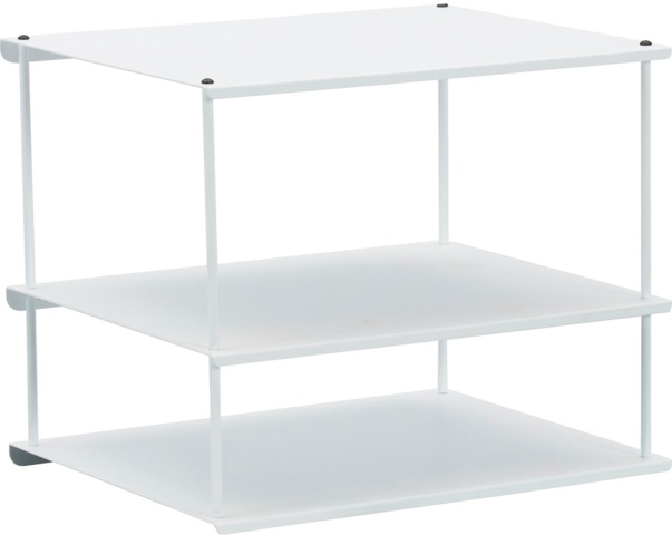1425675-3 Wall shelf white 2 pcs