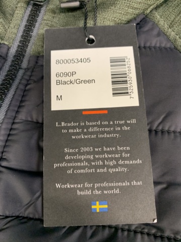 1425786-4 Hybrid jacket L.Brador 6090P Omnio, Size M