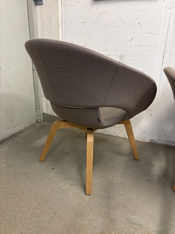 1204826-3 2st Skandiform Deli by Kinnarps fåtöljer grå Del - 2023