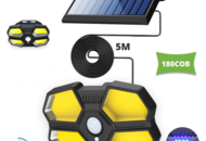 1424646 Socell lamp + remote control waterproof 180 COB