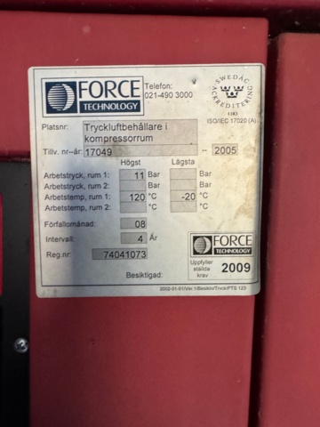 1199632-4 *UPPDATERAT* Kompressor