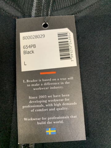 1425809-4 Sweatshirt L.Brador 654PB, Strl L