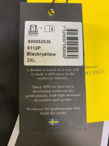 1425854-4 Sweatshirt L.Brador 6112P, Strl XXL