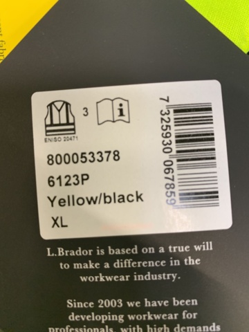 1425855-4 Sweatshirt L.Brador 6123P, Strl XL