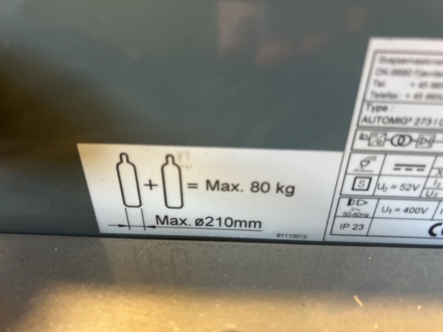 1378188-9 MIG/MAG-svets med dubbel trådmatning Migatronic AUTOMIG² 237i Duo