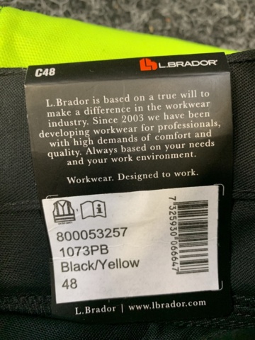 1426127-4 Byxa L.Brador 1073PB, Strl 48