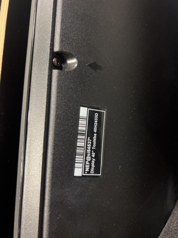 1395719-4 Skärmar 2 st - Toshiba