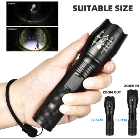 1427935-2 2 stycken ficklampor - 1000 lumen