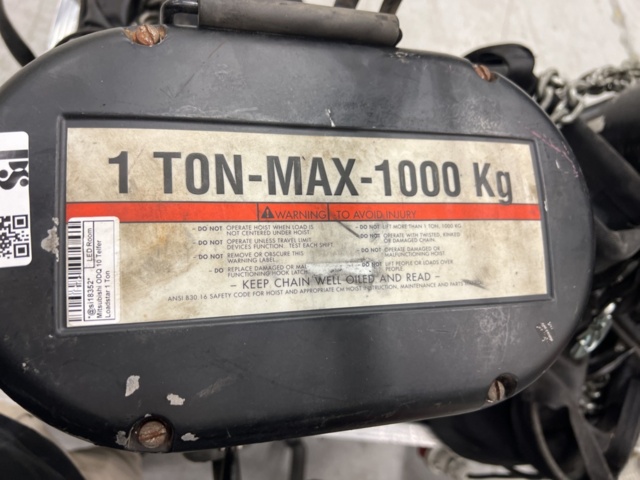 1395722-13 Telfrar med styrning - 1 ton