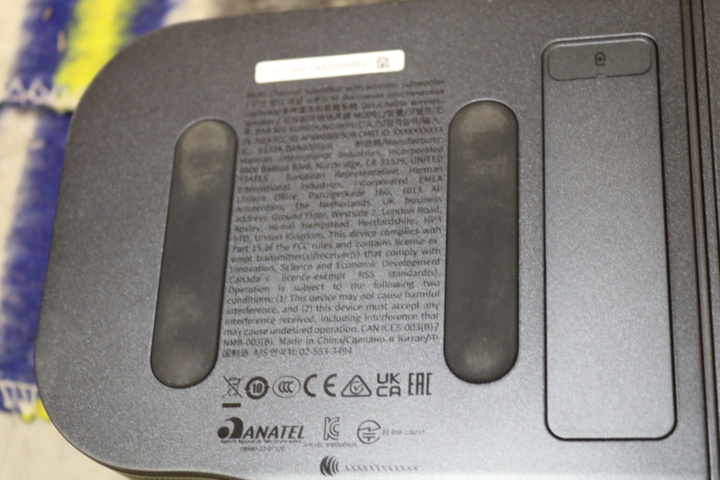 1416601-26 TV 75 inch Samsung QE75 with home theater system