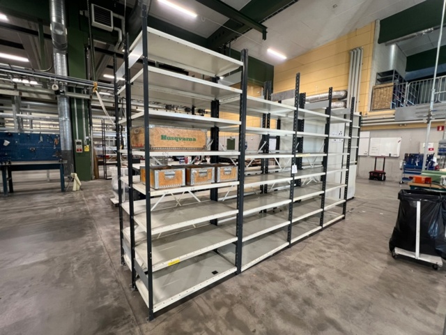 1427130-1 Lagerhyllor 10 sektioner