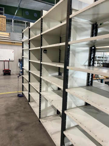 1427130-4 Lagerhyllor 10 sektioner