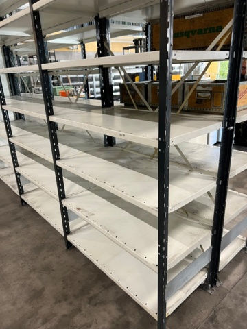 1427130-3 Lagerhyllor 10 sektioner