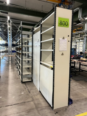 1427130-6 Lagerhyllor 10 sektioner