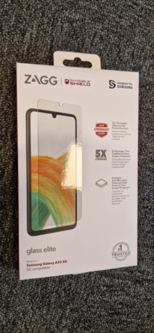 1296884-1 Invisible Glass Shield – Samsung Galaxy A33, 600 pcs