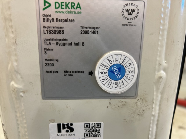 1363345-22 Pelarlyft Maestro 3 ton - Stenhøj