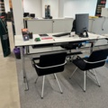 1423907-1 Kontorsplats elskrivbord, skrivbordsstol, hurst, besöksstol