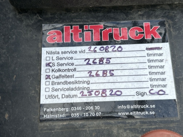 1361253-17 Elektrisk motviktstruck Heli CPD25 -2014