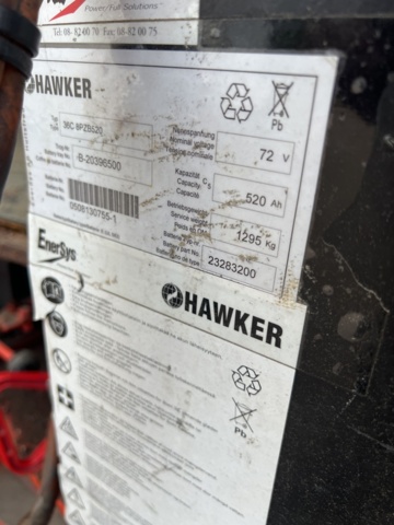 1395738-17 Electric counterbalance forklift ASEA GMC -1987