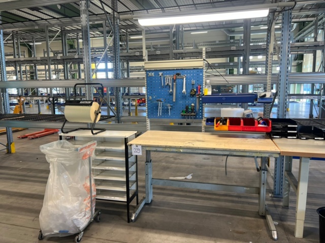 1427229-1 Arbetsbänk inkl verktygstavla