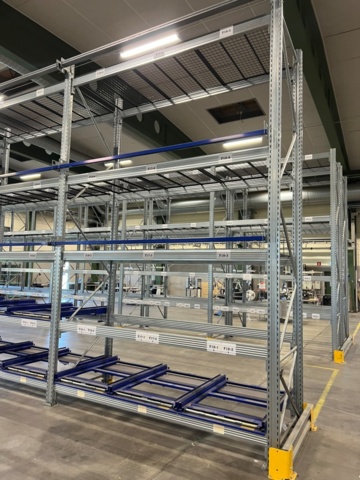 1427233-7 Pallställ Weland 6 sektioner