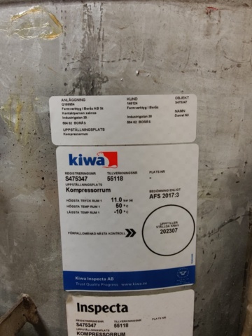 1428701-9 Skruvkompressor Atlas Copco GA7FF