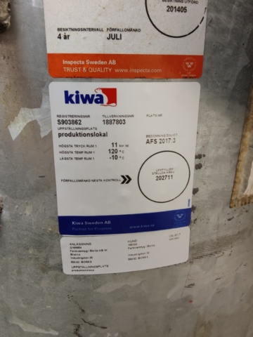 1428701-11 Skruvkompressor Atlas Copco GA7FF