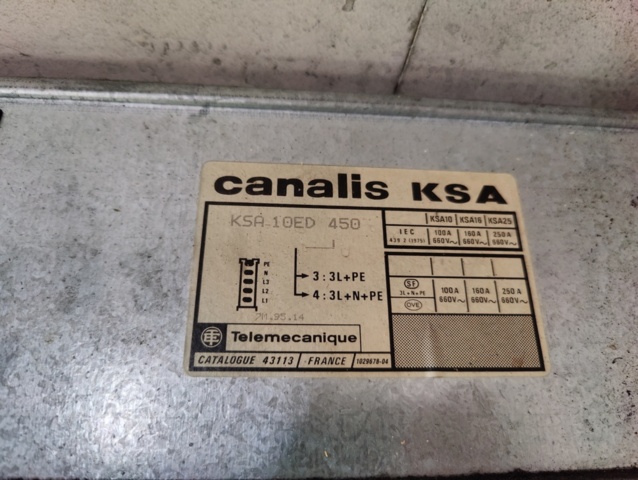 1428705-4 Canalis-skenor