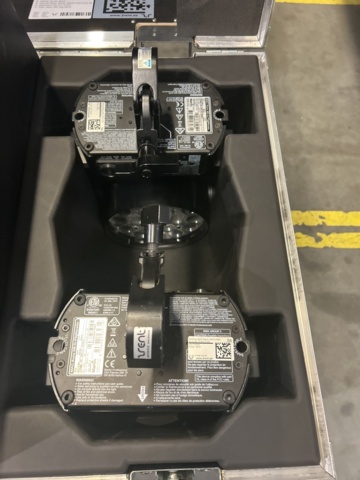 1297000-4 Rörliga strålkastare 6 st - Martin MAC Aura XB, RGBW, XLR5