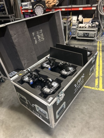 1296998-1 Rörliga strålkastare 6 st - Martin MAC Aura, RGBW, DMX5