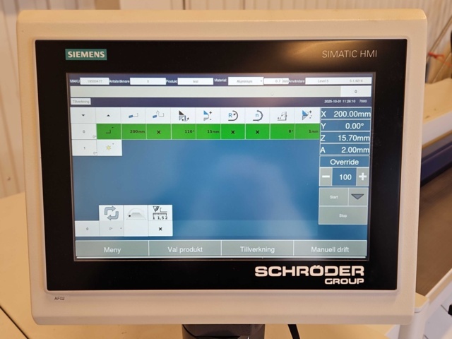 918956-12 Bockmaskin med CNC-styrsystem - Schröder MAKU 2500/2,0 -2025