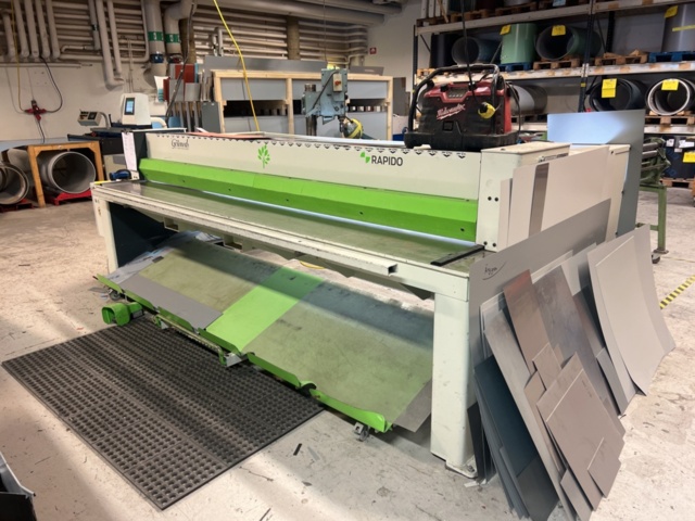 1395787-2 Plåtsax med CNC-styrning - Göteneds/CIDAN Rapido 30 -2019