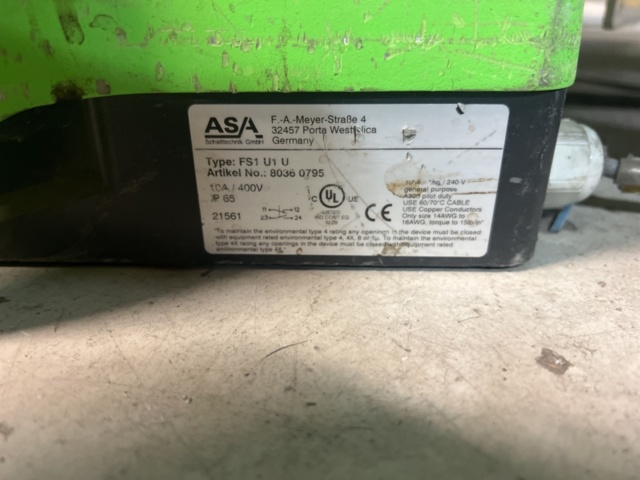 1395787-12 Plåtsax med CNC-styrning - Göteneds/CIDAN Rapido 30 -2019