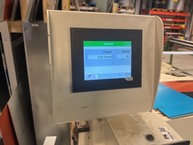 1395787-13 Plåtsax med CNC-styrning - Göteneds/CIDAN Rapido 30 -2019