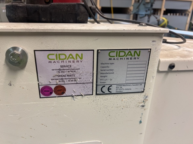 1395787-15 Plåtsax med CNC-styrning - Göteneds/CIDAN Rapido 30 -2019