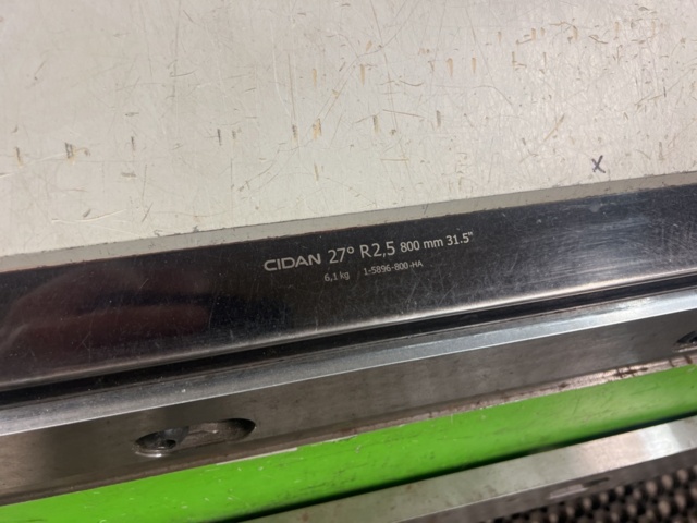 1395785-5 Kantbockmaskin med CNC-styrning - Göteneds/CIDAN FS30 -2019