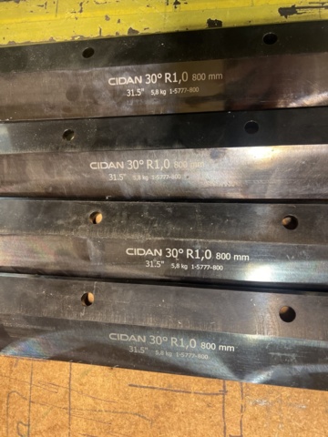 1395785-10 Kantbockmaskin med CNC-styrning - Göteneds/CIDAN FS30 -2019