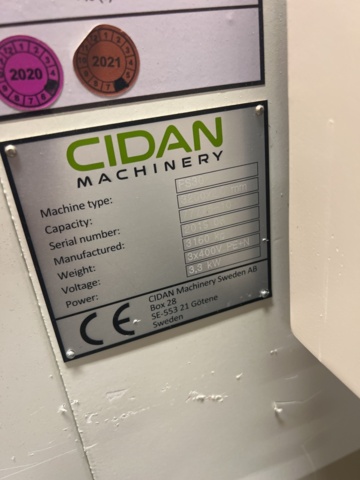 1395785-14 Kantbockmaskin med CNC-styrning - Göteneds/CIDAN FS30 -2019