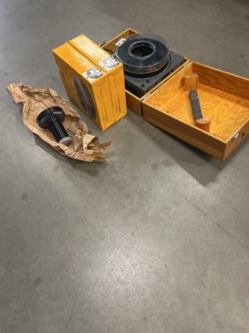 1296943-8 Projektor - Kodak Carousel S-AV 2050, Retro