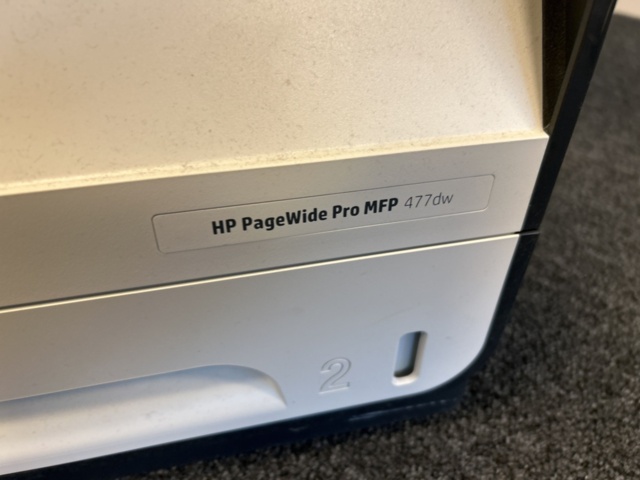 1423280-6 Multifunction printer - HP PageWide Pro MFP 477dw