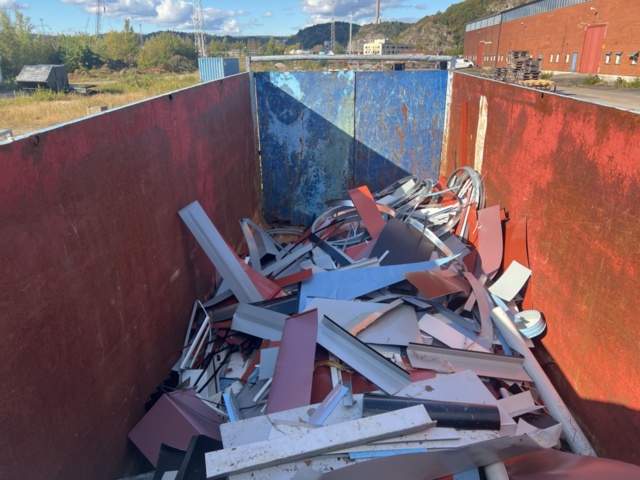 1384566-5 Lastväxlarflak/container i hög modell