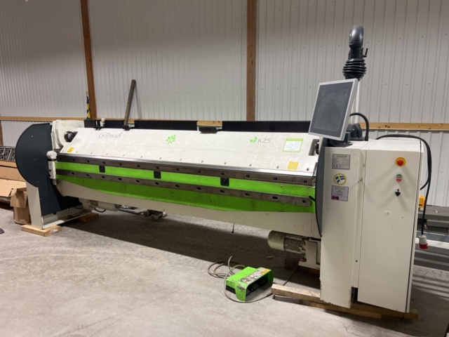 1395729-1 Kantvik med in- och utmatningsbord och tillbehör - Göteneds/CIDAN K25-30 -2017