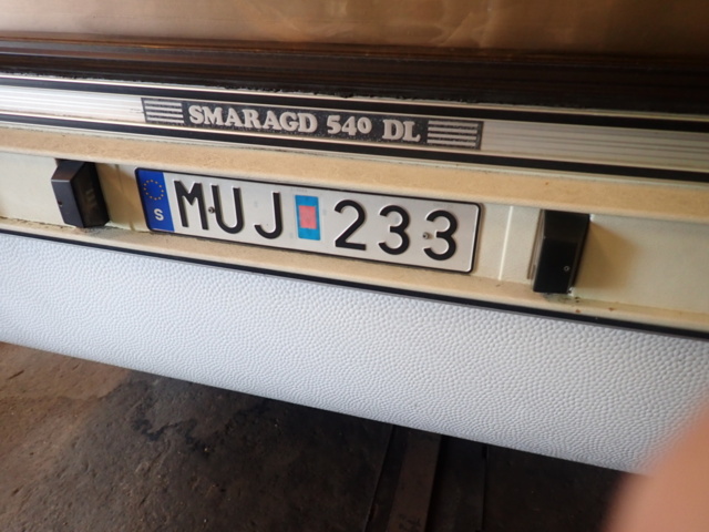 1428804-9 Husvagn Kabe Trailer Trailer Without Transmission, 1986