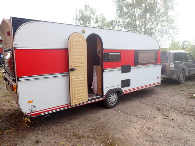 1428804-5 Husvagn Kabe Trailer Trailer Without Transmission, 1986