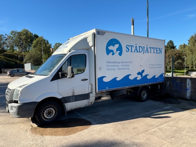 1425548-7 Skåpbil med bakgavellift Volkswagen Crafter Chassi 35, 163hk -2015