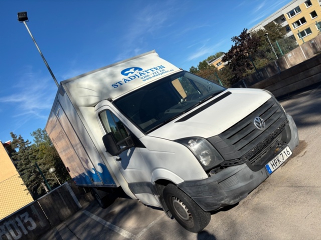 1425548-6 Skåpbil med bakgavellift Volkswagen Crafter Chassi 35, 163hk -2015
