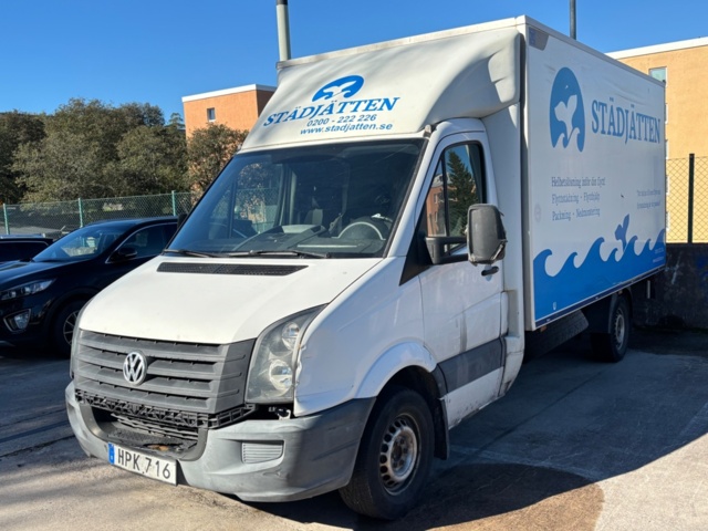 1425548-1 Skåpbil med bakgavellift Volkswagen Crafter Chassi 35, 163hk -2015
