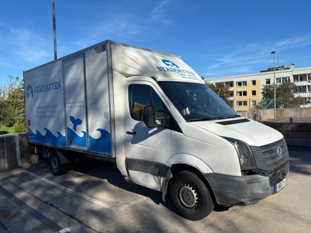 1425548-3 Skåpbil med bakgavellift Volkswagen Crafter Chassi 35, 163hk -2015